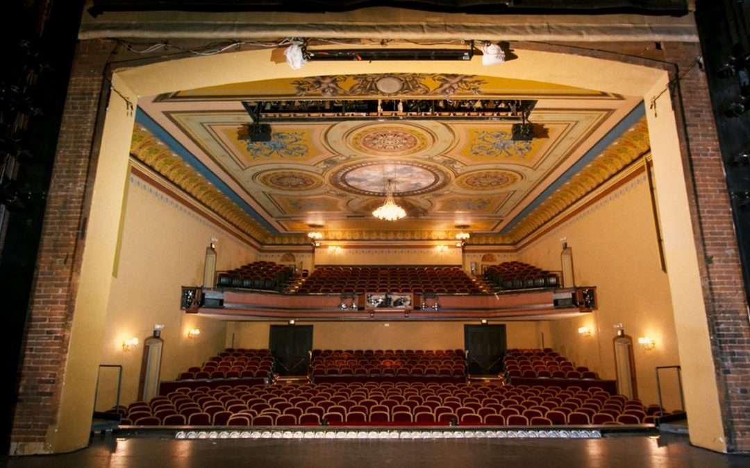The interior of the Central City Opera House